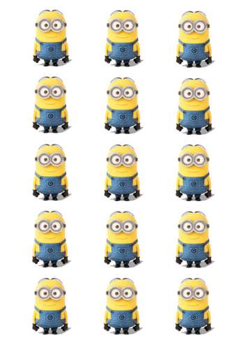 Minion Cupcake Images #2 - Click Image to Close